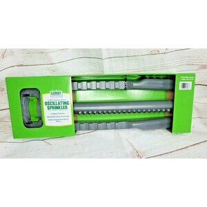 Expert Gardener 3,800 Sq Ft Oscillating Sprinkler with 19 Nozzles – Adjustable